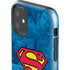 DC Comics Superman Logo Background Pattern iPhone 11 Impact Case