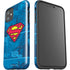 DC Comics Superman Logo Background Pattern iPhone 11 Impact Case