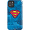 DC Comics Superman Logo Background Pattern iPhone 11 Pro Max Impact Case