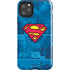 DC Comics Superman Logo Background Pattern iPhone 11 Pro Max Impact Case