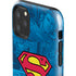 DC Comics Superman Logo Background Pattern iPhone 11 Pro Max Impact Case