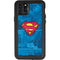 DC Comics Superman Logo Background Pattern iPhone 11 Pro Max Waterproof Case