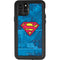 DC Comics Superman Logo Background Pattern iPhone 11 Pro Waterproof Case