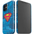 DC Comics Superman Logo Background Pattern iPhone 12 Mini Lite Case
