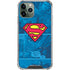 DC Comics Superman Logo Background Pattern iPhone 12 Pro Clear Case