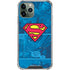 DC Comics Superman Logo Background Pattern iPhone 12 Pro Max Clear Case