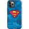 DC Comics Superman Logo Background Pattern iPhone 12 Pro Max Impact Case