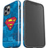 DC Comics Superman Logo Background Pattern iPhone 12 Pro Max Impact Case