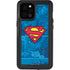 DC Comics Superman Logo Background Pattern iPhone 12 Pro Max Waterproof Case