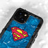 DC Comics Superman Logo Background Pattern iPhone 13 Mini Waterproof Case