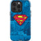 DC Comics Superman Logo Background Pattern iPhone 13 Pro Impact Case