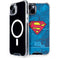 DC Comics Superman Logo Background Pattern iPhone 15 MagSafe Case