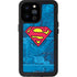 DC Comics Superman Logo Background Pattern iPhone 14 Pro Max Waterproof Case