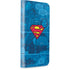 DC Comics Superman Logo Background Pattern iPhone 15 Folio Case