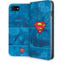 DC Comics Superman Logo Background Pattern iPhone SE (2nd & 3rd Gen) Folio Case