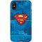 DC Comics Superman Logo Background Pattern iPhone X Pro Case