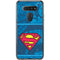 DC Comics Superman Logo Background Pattern LG K51/Q51 Clear Case
