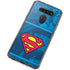 DC Comics Superman Logo Background Pattern LG K51/Q51 Clear Case