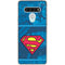 DC Comics Superman Logo Background Pattern LG Stylo 6 Clear Case