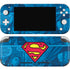 DC Comics Superman Logo Background Pattern Nintendo Switch Lite Skin