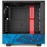 DC Comics Superman Logo Background Pattern NZXT H510 Compact ATX Mid-Tower Case Skin
