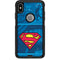 DC Comics Superman Logo Background Pattern Otterbox Commuter iPhone Skin
