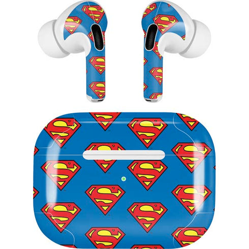 DC Comics Superman Logo Pattern AirPods Pro 2nd Gen Skin