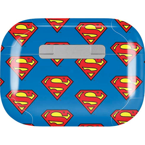 DC Comics Superman Logo Pattern AirPods Pro 2nd Gen Skin