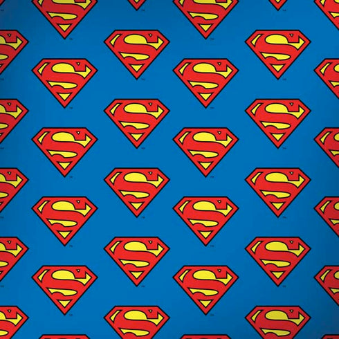 DC Comics Superman Logo Pattern Dell Alienware Skin