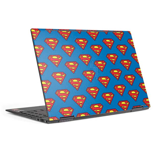 DC Comics Superman Logo Pattern HP Envy Skin