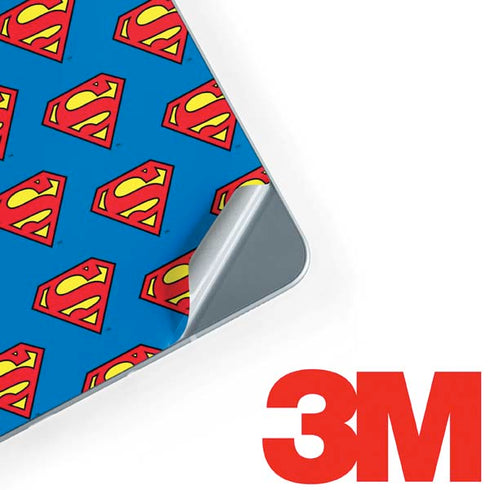 DC Comics Superman Logo Pattern Galaxy Book 12in Skin