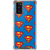DC Comics Superman Logo Pattern Galaxy Note20 5G Clear Case