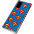 DC Comics Superman Logo Pattern Galaxy Note20 5G Clear Case