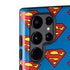 DC Comics Superman Logo Pattern Galaxy S22 Ultra Pro Case