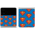 DC Comics Superman Logo Pattern Galaxy Z Flip4 5G Skin