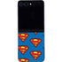 DC Comics Superman Logo Pattern Galaxy Z Flip5 5G Skin