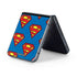 DC Comics Superman Logo Pattern Galaxy Z Flip5 5G Skin