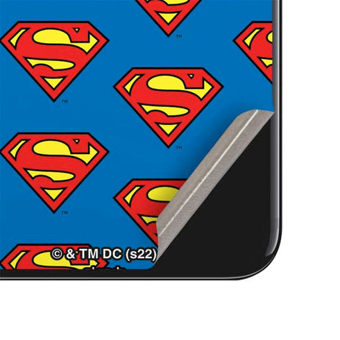 DC Comics Superman Logo Pattern iPhone SE (2nd & 3rd Gen) Skin