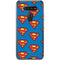DC Comics Superman Logo Pattern LG K51/Q51 Clear Case