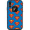 DC Comics Superman Logo Pattern LifeProof Fre iPhone Skin