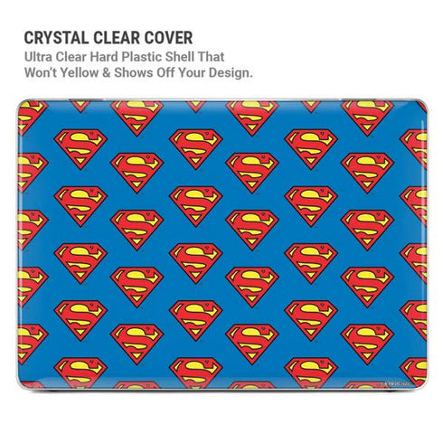 DC Comics Superman Logo Pattern MacBook Air 13in M1 (2021) Case plus Skin