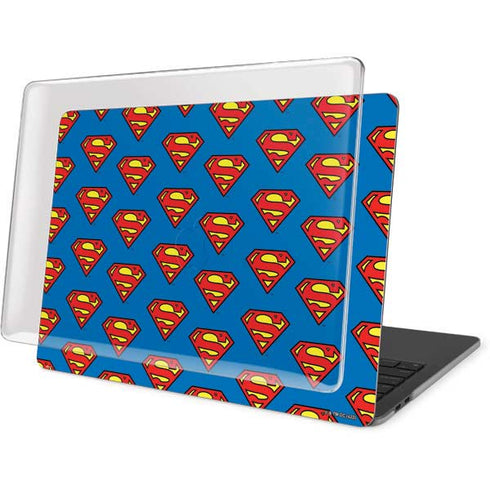 DC Comics Superman Logo Pattern MacBook Pro 15in (2016-19) Case plus Skin