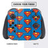 DC Comics Superman Logo Pattern Nintendo Switch Bundle Skin
