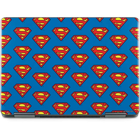 DC Comics Superman Logo Pattern Notebook 9 Pro 13in (2017) Skin
