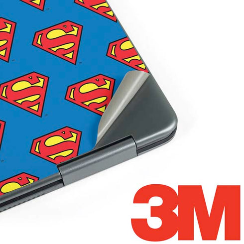 DC Comics Superman Logo Pattern Notebook 9 Pro 13in (2017) Skin