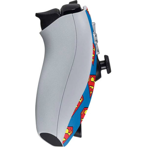 DC Comics Superman Logo Pattern PlayStation Portal Remote Player Skin