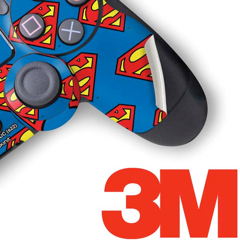 DC Comics Superman Logo Pattern PS4 Pro/Slim Controller Skin