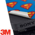 DC Comics Superman Logo Pattern PS4 Slim Bundle Skin