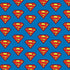 DC Comics Superman Logo Pattern PS4 Slim Skin
