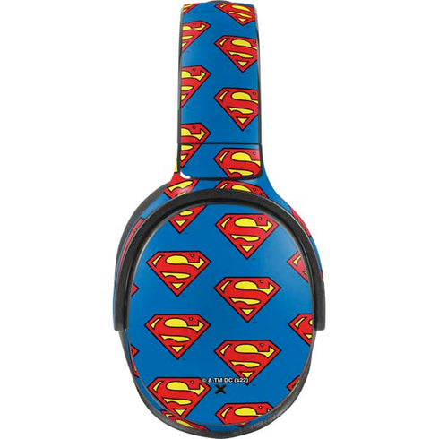 DC Comics Superman Logo Pattern Skullcandy Venue Skin
